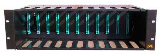 BAE Audio - Rack de 6 modules avec alimentation et 48 Volts